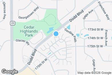 Map image of the property - 17493 Gettysburg Way