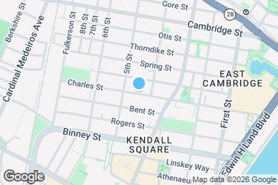 Map image of the property - 167 Charles St