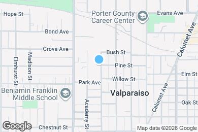 Map image of the property - 711 Napoleon St