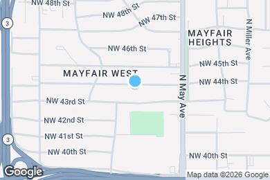 Map image of the property - 3012 NW 44th St
