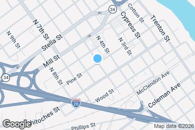 Map image of the property - 701 Pine St