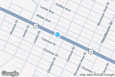 Map image of the property - 1719 Euclid Ave