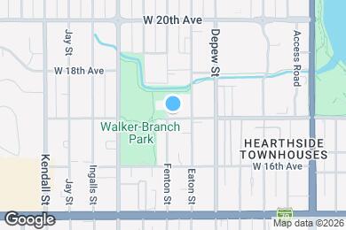 Map image of the property - 1702 Fenton St