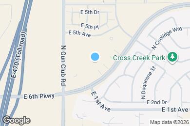 Map image of the property - 23532 E 3rd Pl