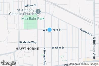 Map image of the property - 270 N Addison St