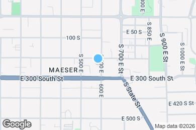 Map image of the property - 230 S 600 E