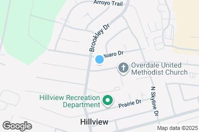 Map image of the property - 634 Overdale Dr