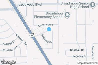 Map image of the property - 9540A Lindale Ave