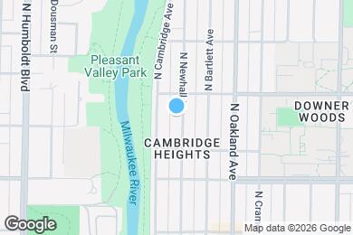 Map image of the property - 3257 N Newhall St