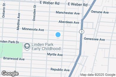 Map image of the property - 1586 Genessee Ave