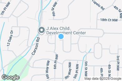 Map image of the property - 1732 6th St NW