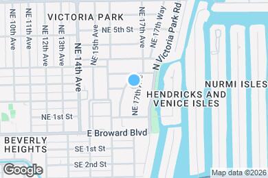 Map image of the property - 219 NE 17th Ave
