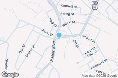 Map image of the property - 945 Starling Ave