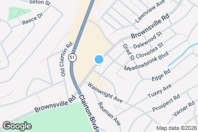 Map image of the property - 4141 Brownsville Rd
