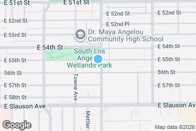 Map image of the property - 5519 Avalon Blvd