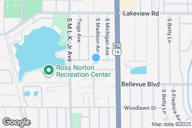 Map image of the property - 1407 S Madison Ave