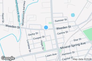 Map image of the property - 390 Weeden St