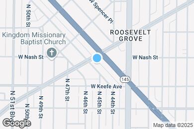 Map image of the property - 4518 W Medford Ave