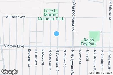 Map image of the property - 2029 N Screenland Dr