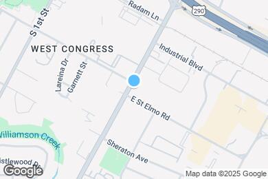 Map image of the property - 4361 S Congress Ave