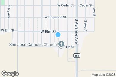 Map image of the property - 645 S Crosby St