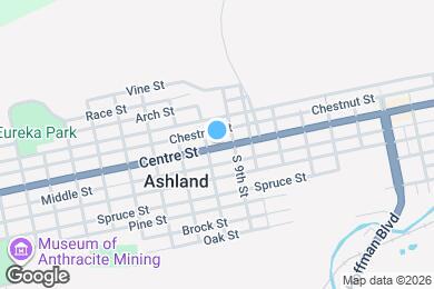 Map image of the property - 929 Centre St