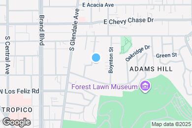 Map image of the property - 1256 Mariposa St