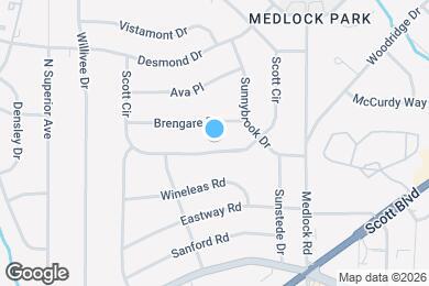 Map image of the property - 668 Scott Cir
