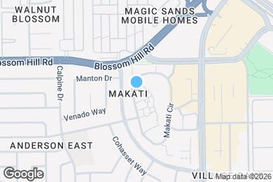 Map image of the property - 5440 Makati Cir