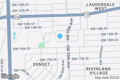 Map image of the property - 3531 SW 15th Ct