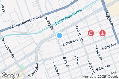 Map image of the property - 701 E Pennsylvania Ave
