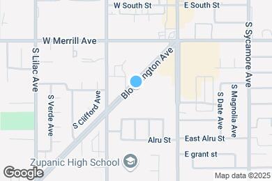 Map image of the property - 255 Bloomington Ave