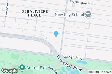 Map image of the property - 5316 Pershing Ave