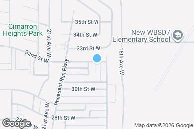 Map image of the property - 3127 17th Ave W