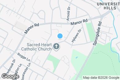 Map image of the property - 6104 Reicher Dr