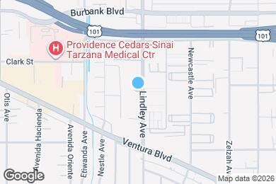 Map image of the property - 5405 Lindley Ave