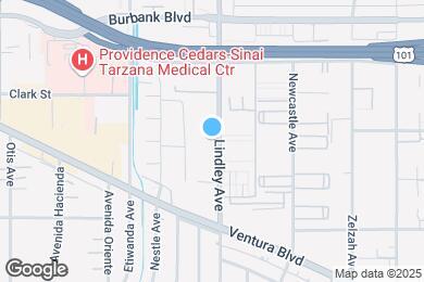 Map image of the property - 5405 Lindley Avenue