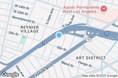 Map image of the property - 2630 S Corning St