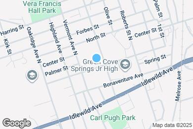 Map image of the property - 1318 Walnut St