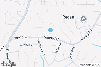 Map image of the property - 1733 Laurel Creek Cir