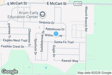 Map image of the property - 1618 Withers Way