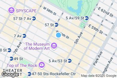 Map image of the property - West 55th Street