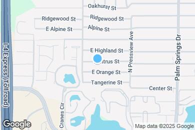 Map image of the property - 316 E Citrus St