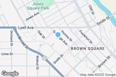 Map image of the property - 77 Saratoga Ave