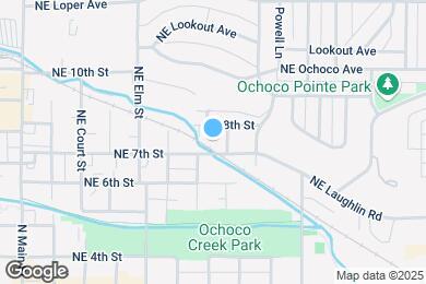 Map image of the property - 707 NE Holly St