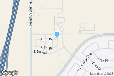 Map image of the property - 23621 E 5th Dr