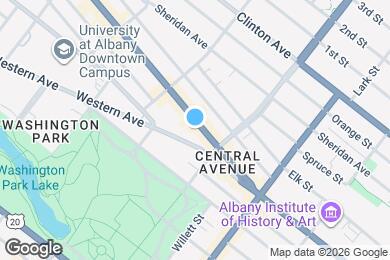 Map image of the property - 64 Central Ave