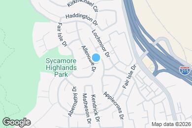 Map image of the property - 5710 Allendale Dr