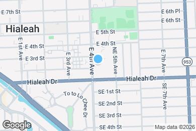 Map image of the property - The Upland at Hialeah