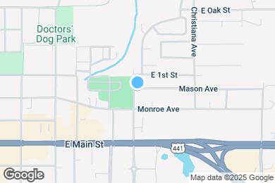 Map image of the property - 512 Mason Ave